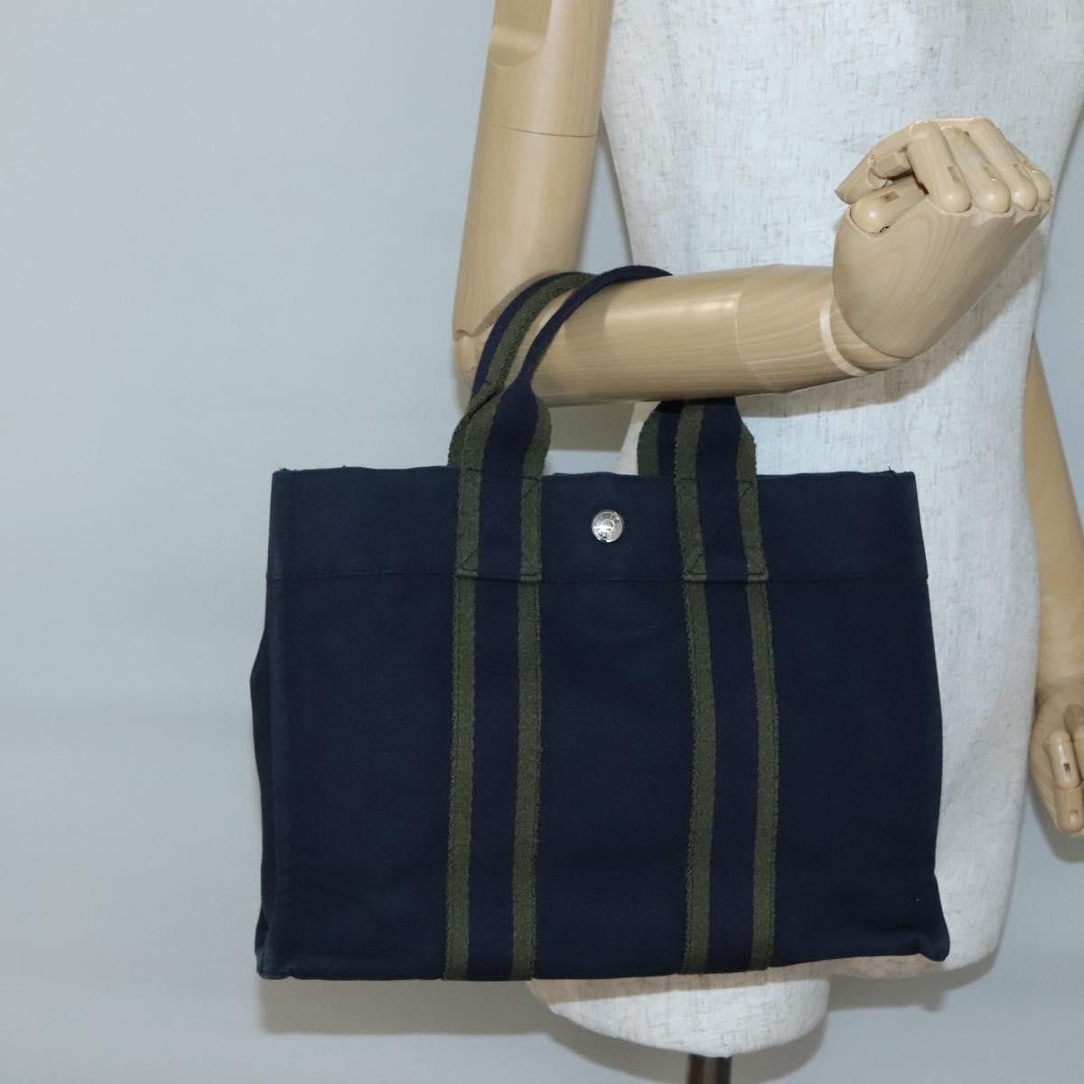 Hermes Hermes Fourre Tout Tote Canvas Size ONE SIZE - 20 Thumbnail
