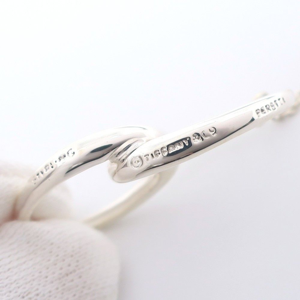 Tiffany & Co. Tiffany & Co. Elsa Peretti Double Loop Pendant Necklace Silver 925 Size ONE SIZE - 6 Thumbnail