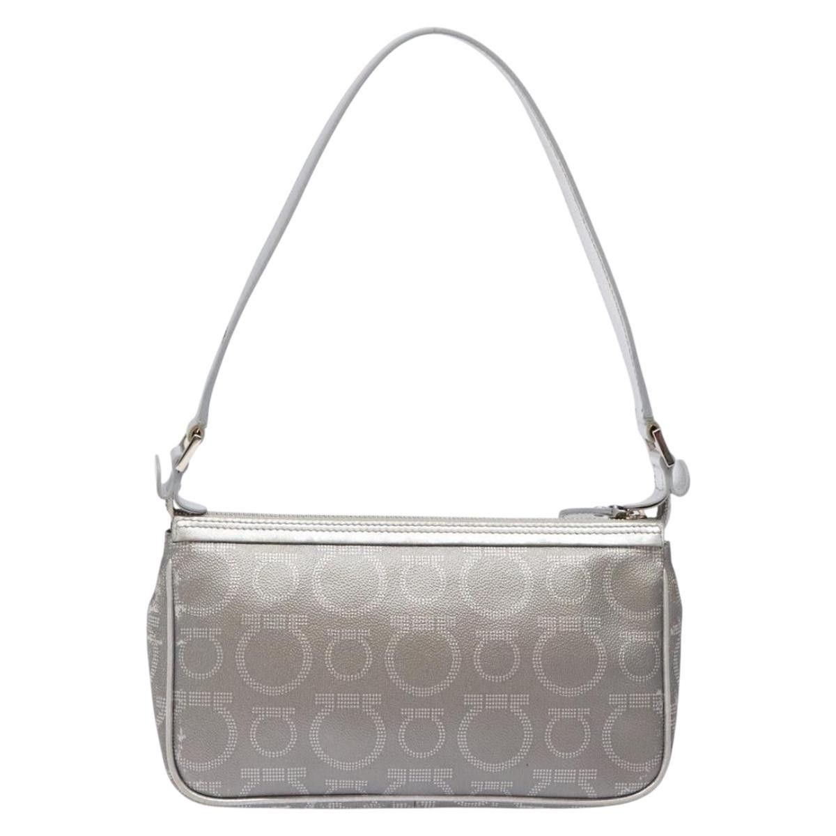 Salvatore Ferragamo Salvatore Ferragamo Gancini Shoulder Bag Leather Size ONE SIZE - 2 Thumbnail