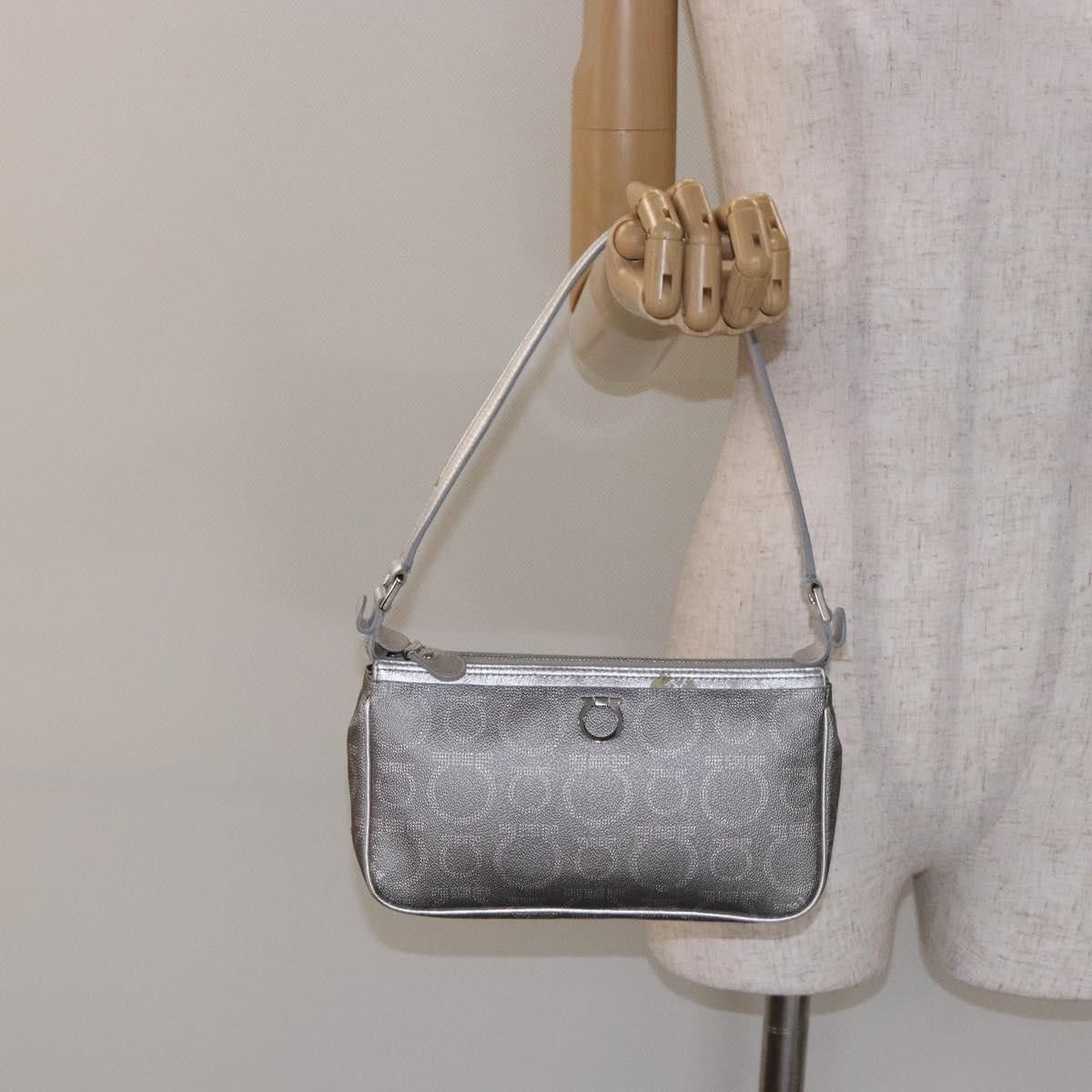 Salvatore Ferragamo Salvatore Ferragamo Gancini Shoulder Bag Leather Size ONE SIZE - 13 Thumbnail