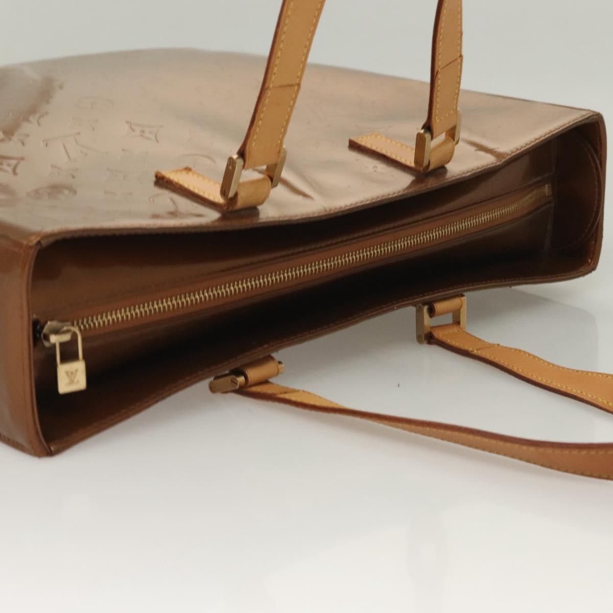 Louis Vuitton Louis Vuitton Columbus Handbag Monogram Vernis Size ONE SIZE - 6 Thumbnail