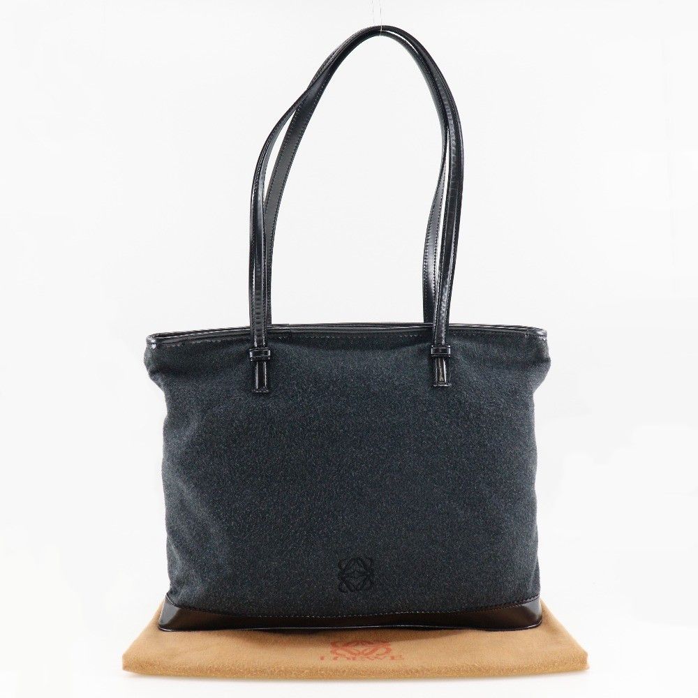 Loewe Loewe Anagram Tote Leather Size ONE SIZE - 8 Thumbnail