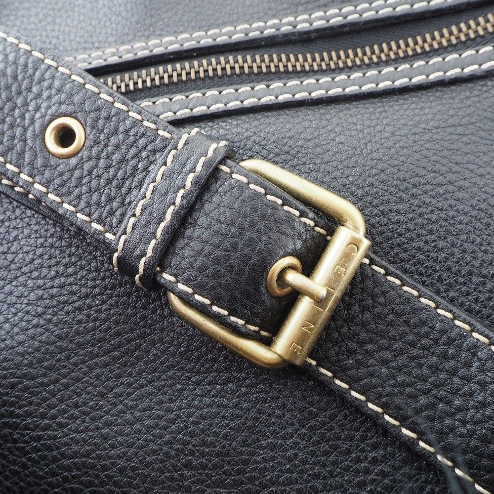 Celine Celine Vintage Shoulder Bag Leather Size ONE SIZE - 9 Thumbnail