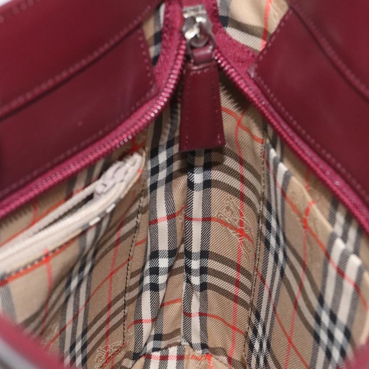 Burberry Burberry Nova Check Tote Leather Size ONE SIZE - 17 Thumbnail