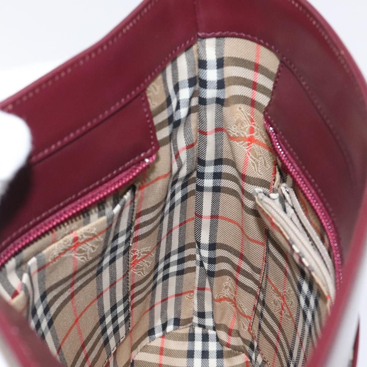 Burberry Burberry Nova Check Tote Leather Size ONE SIZE - 18 Thumbnail