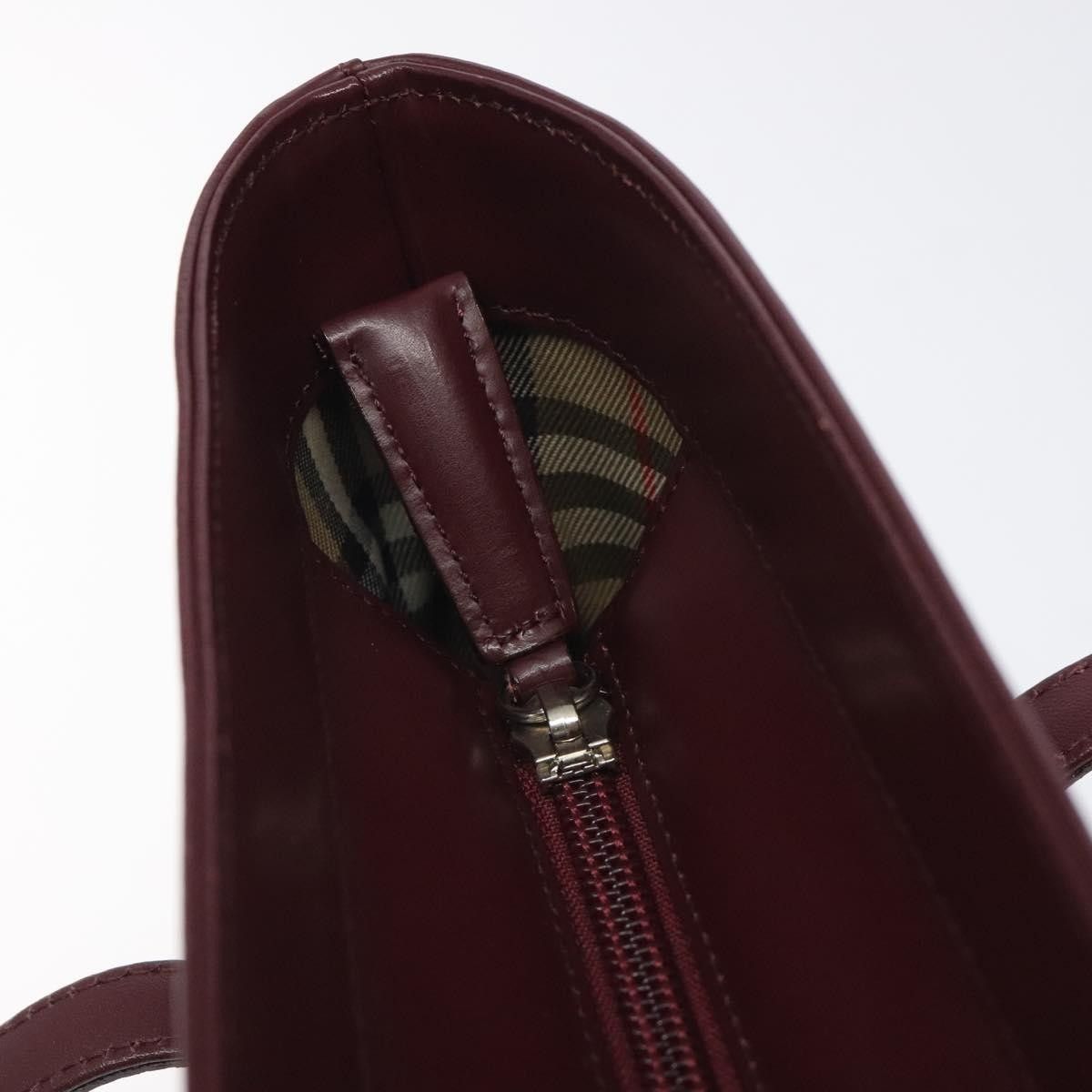 Burberry Burberry Nova Check Tote Leather Size ONE SIZE - 10 Thumbnail