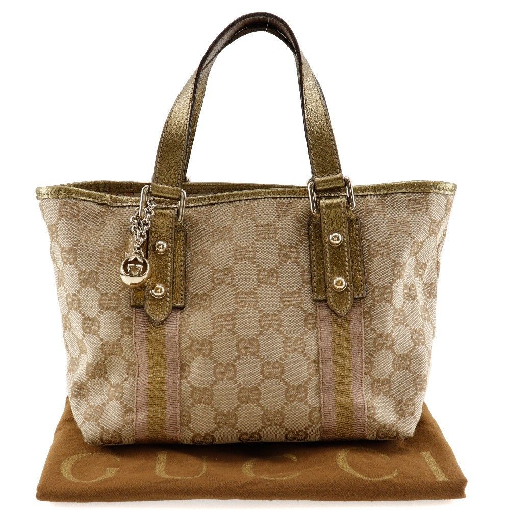 Gucci Gucci Belted Tote GG Coated Canvas Size ONE SIZE - 12 Thumbnail