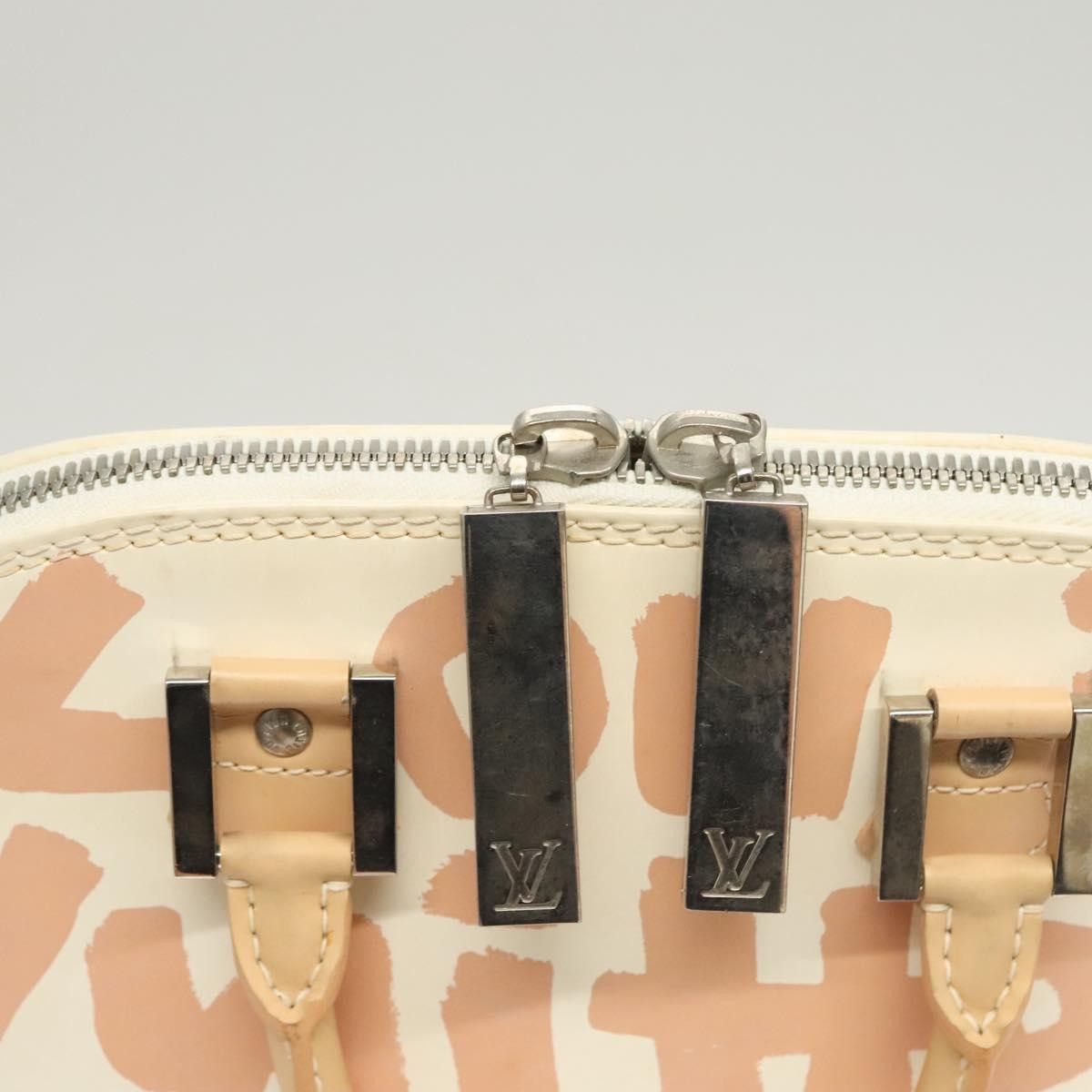 Louis Vuitton Louis Vuitton Alma Handbag Limited Edition Graffiti Leather Size ONE SIZE - 13 Thumbnail