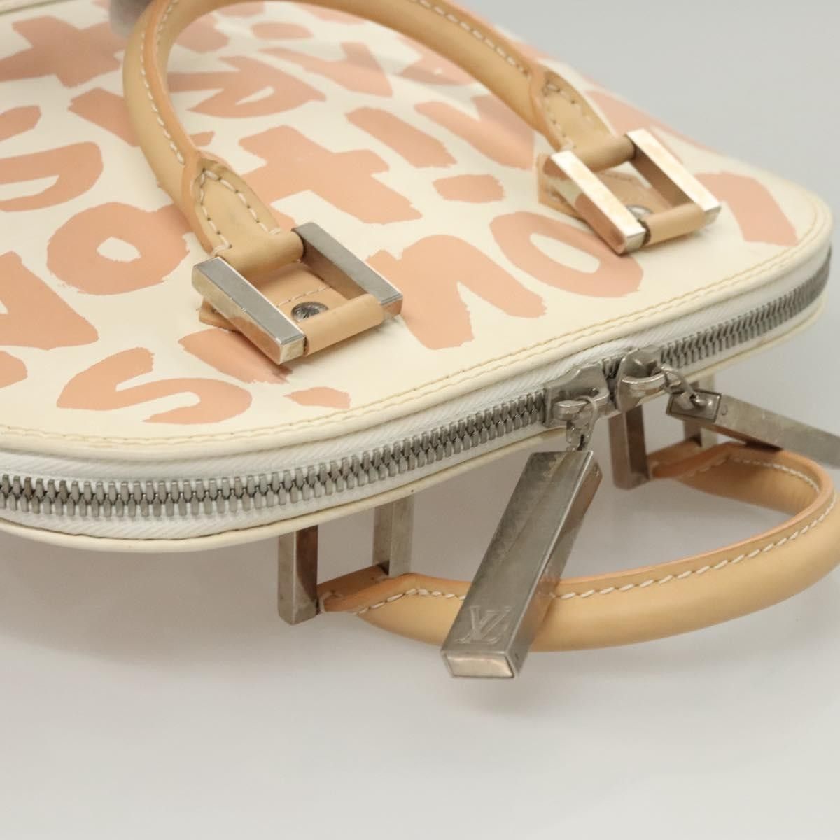 Louis Vuitton Louis Vuitton Alma Handbag Limited Edition Graffiti Leather Size ONE SIZE - 15 Thumbnail