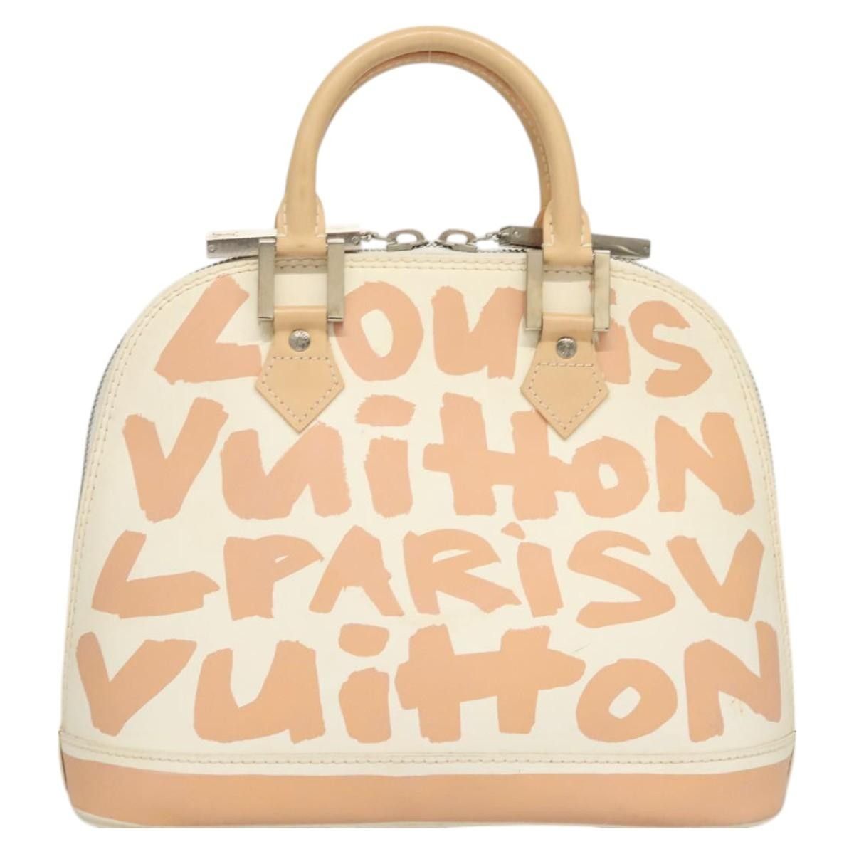 Louis Vuitton Louis Vuitton Alma Handbag Limited Edition Graffiti Leather Size ONE SIZE - 2 Thumbnail