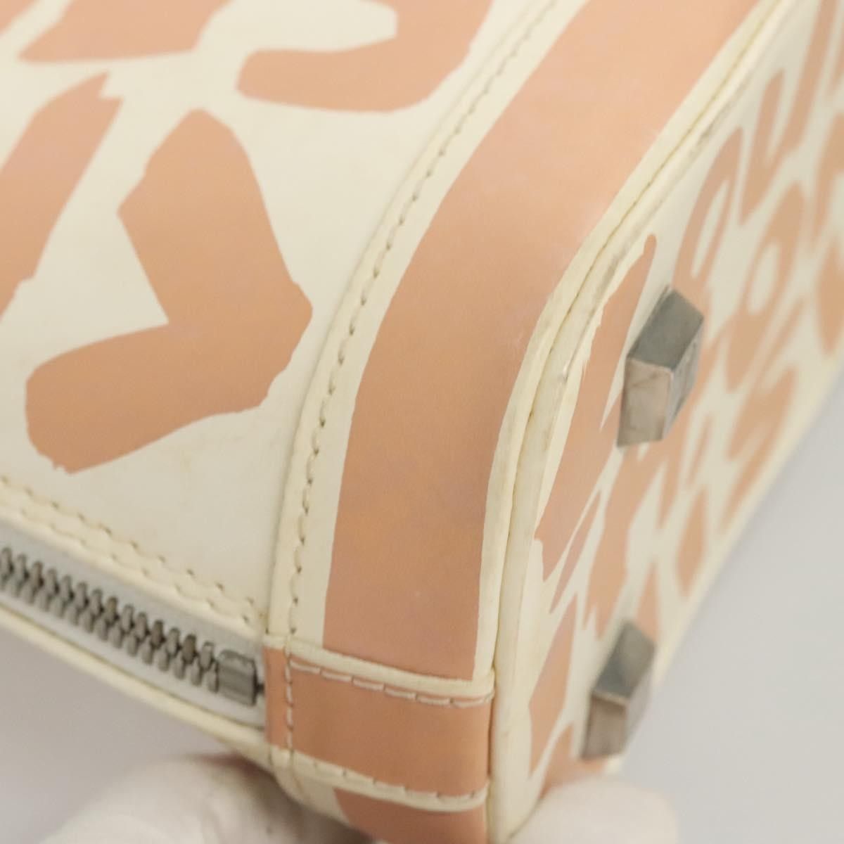 Louis Vuitton Louis Vuitton Alma Handbag Limited Edition Graffiti Leather Size ONE SIZE - 9 Thumbnail