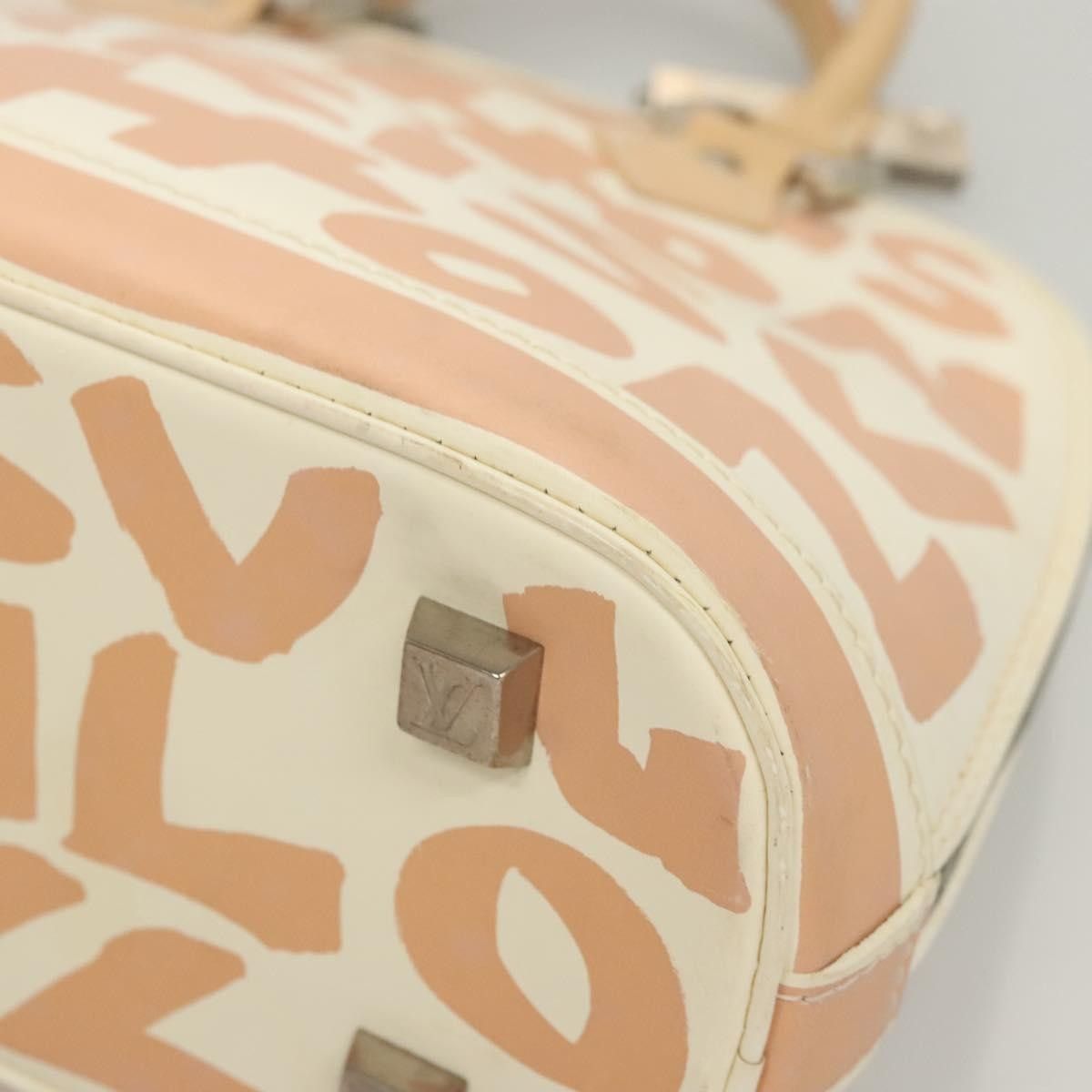 Louis Vuitton Louis Vuitton Alma Handbag Limited Edition Graffiti Leather Size ONE SIZE - 12 Thumbnail