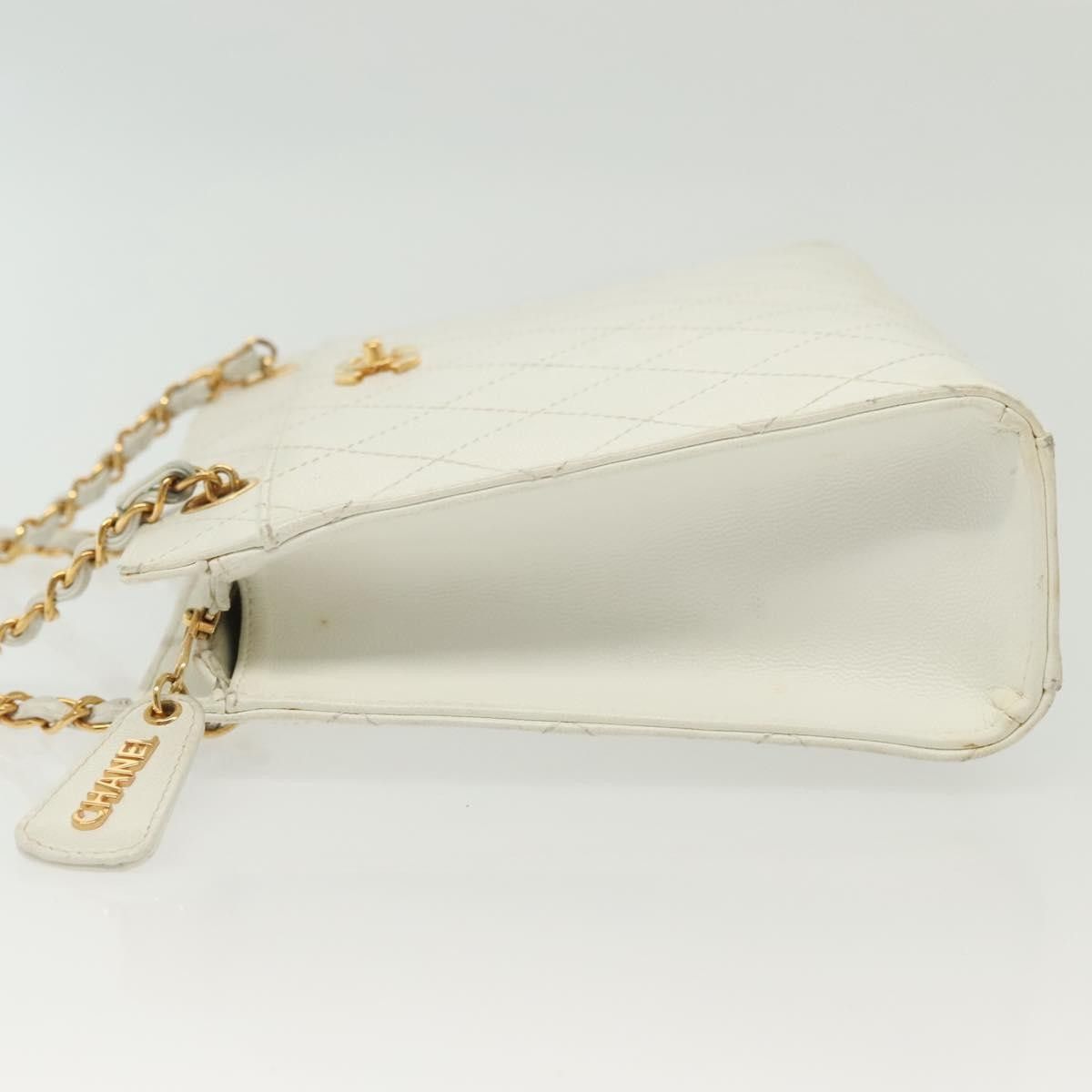 Chanel Chanel CC Shoulder Bag Quilted Caviar Size ONE SIZE - 4 Thumbnail