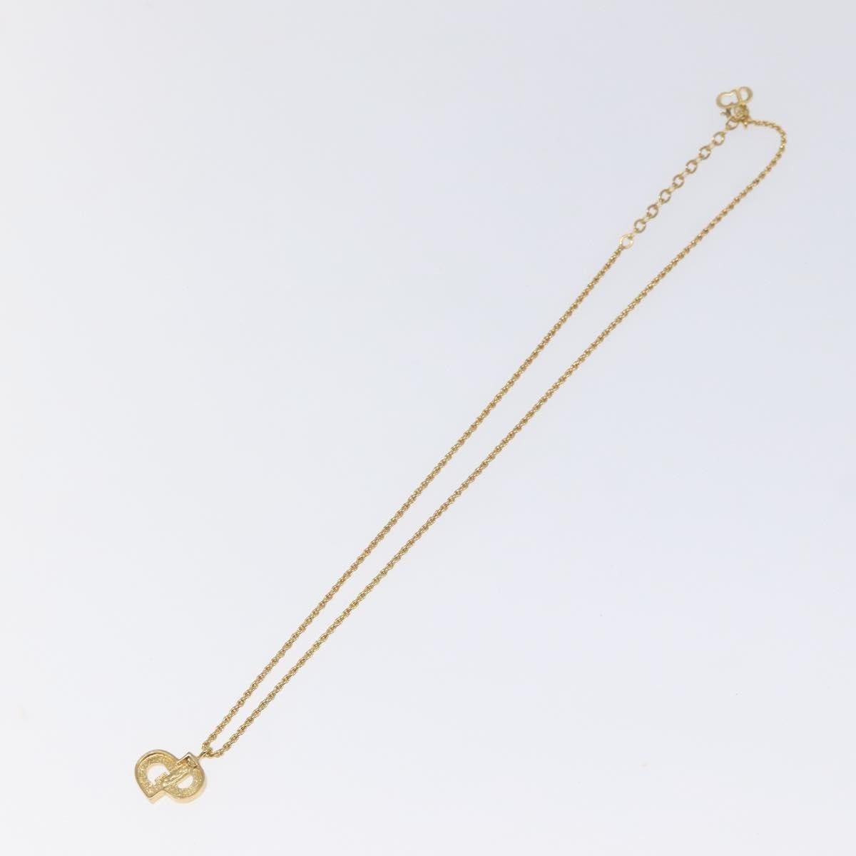 Dior Christian Dior CD Pendant Necklace Gold-plated Size ONE SIZE - 2 Thumbnail