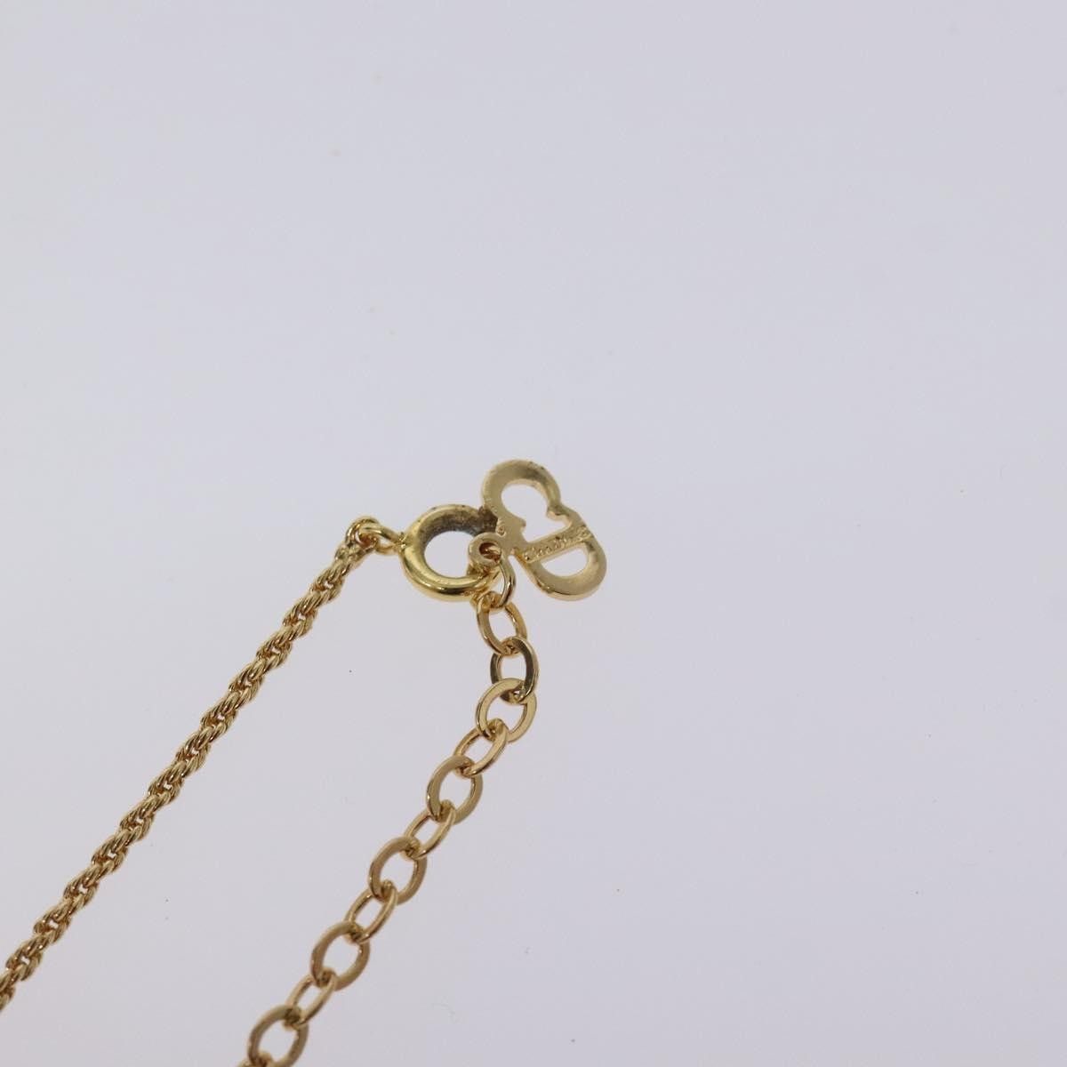 Dior Christian Dior CD Pendant Necklace Gold-plated Size ONE SIZE - 7 Thumbnail
