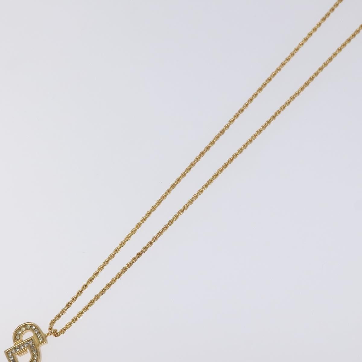 Dior Christian Dior CD Pendant Necklace Gold-plated Size ONE SIZE - 5 Thumbnail
