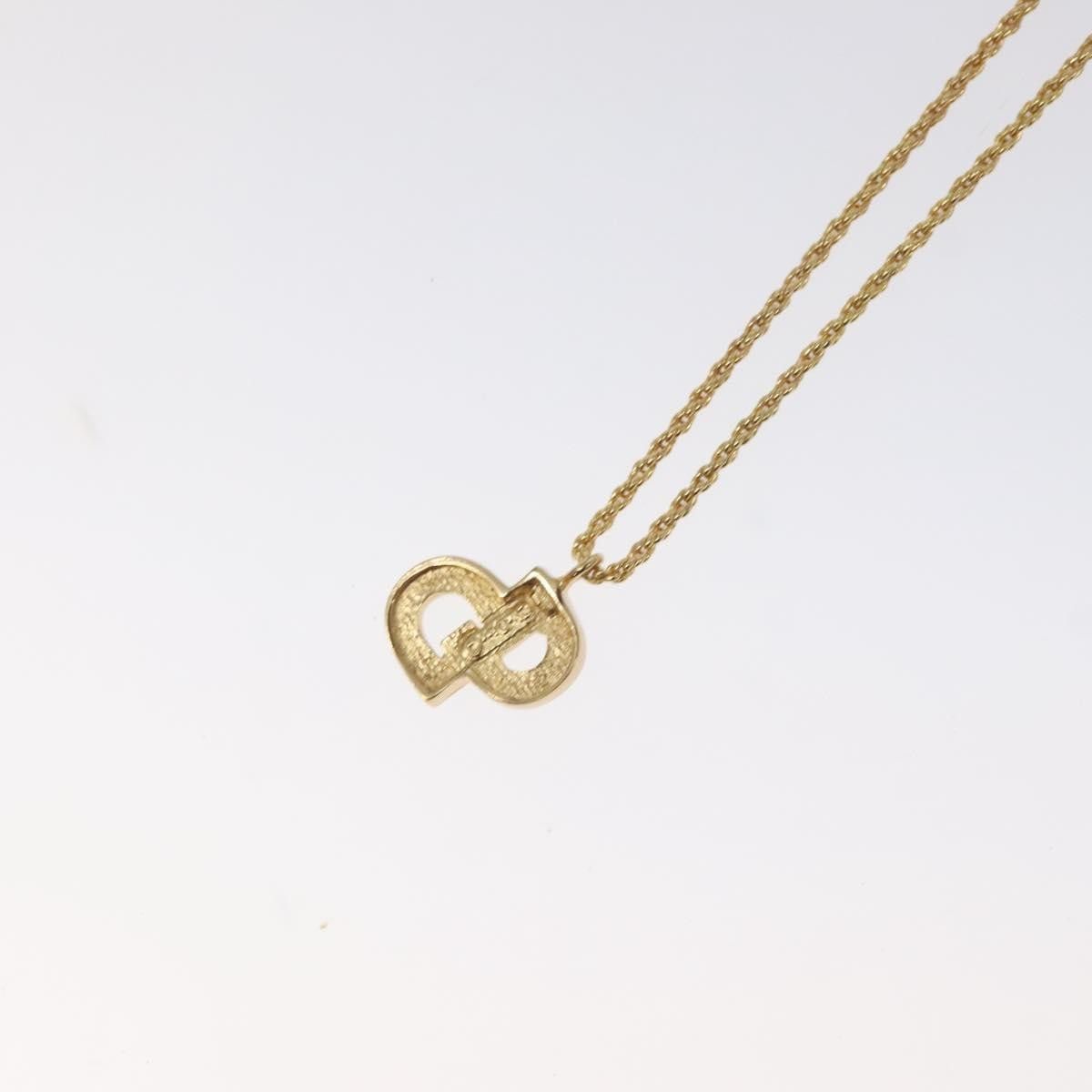 Dior Christian Dior CD Pendant Necklace Gold-plated Size ONE SIZE - 4 Thumbnail