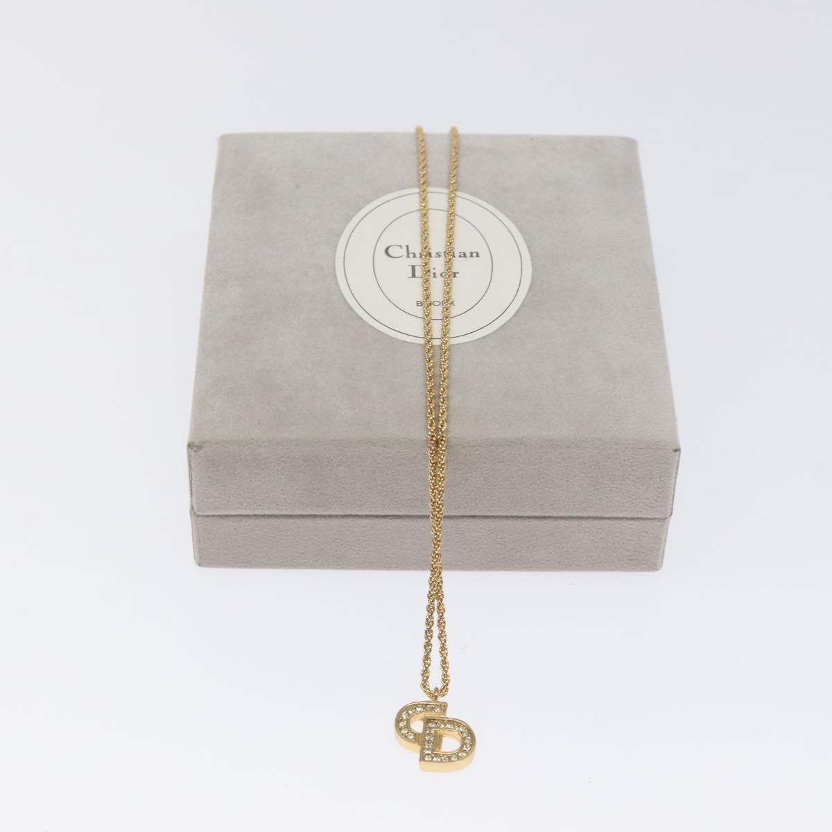 Dior Christian Dior CD Pendant Necklace Gold-plated Size ONE SIZE - 8 Thumbnail