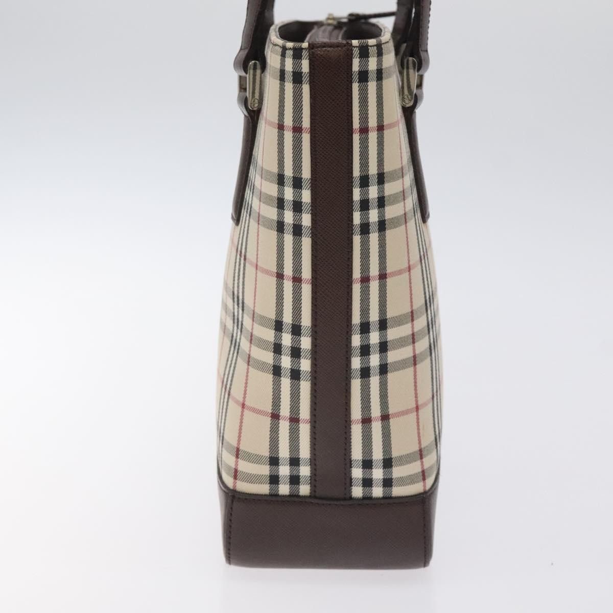 Burberry Burberry Nova Check Tote canvas check pattern Size ONE SIZE - 4 Thumbnail