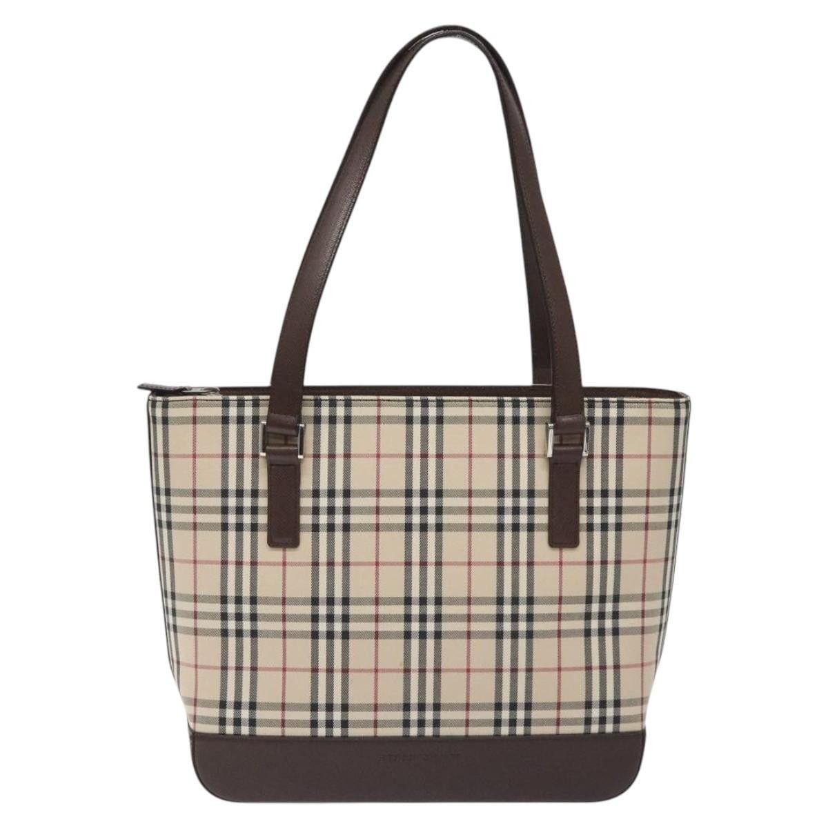 Burberry Burberry Nova Check Tote canvas check pattern Size ONE SIZE - 13 Thumbnail