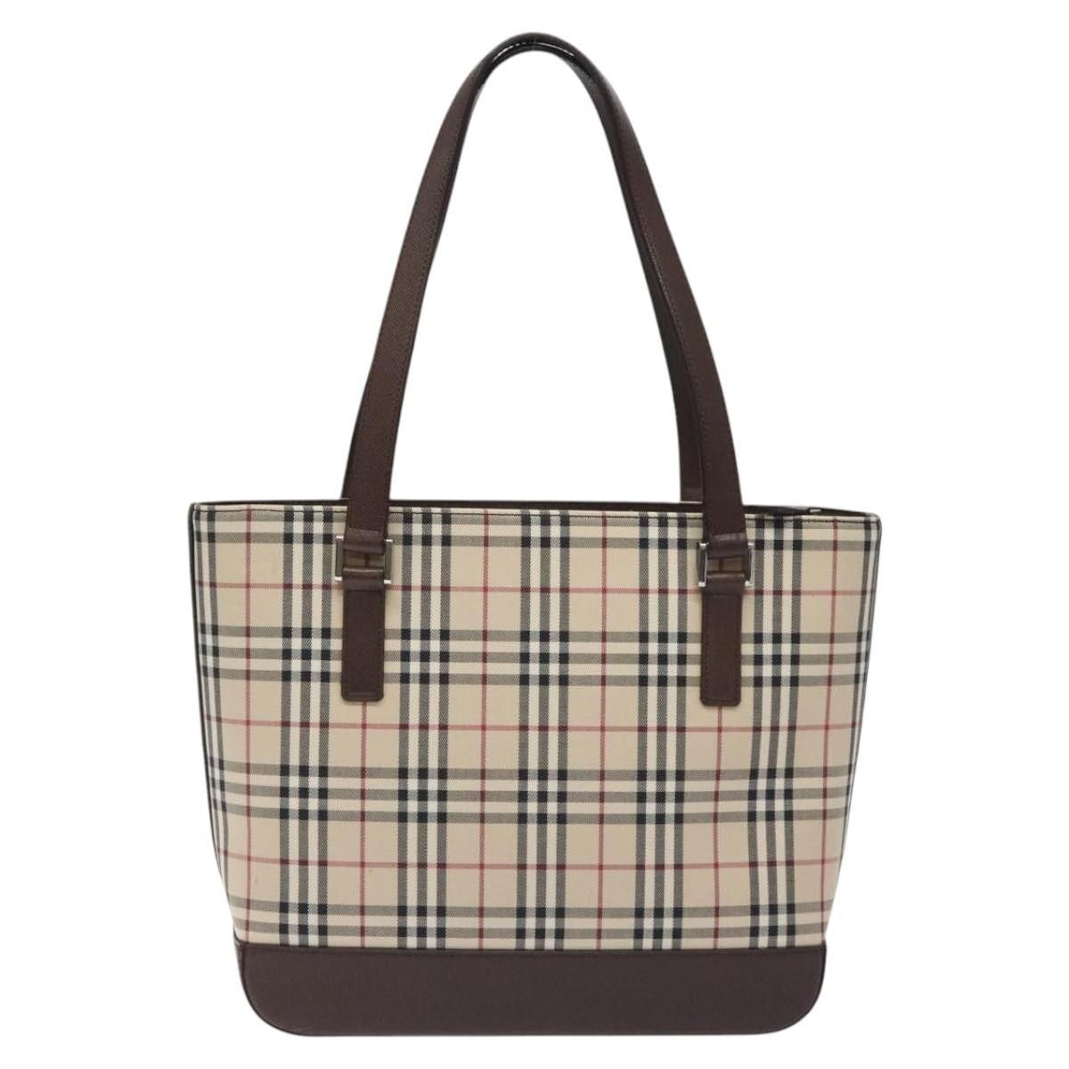 Burberry Burberry Nova Check Tote canvas check pattern Size ONE SIZE - 2 Thumbnail