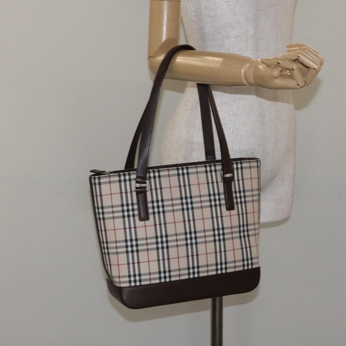 Burberry Burberry Nova Check Tote canvas check pattern Size ONE SIZE - 22 Thumbnail