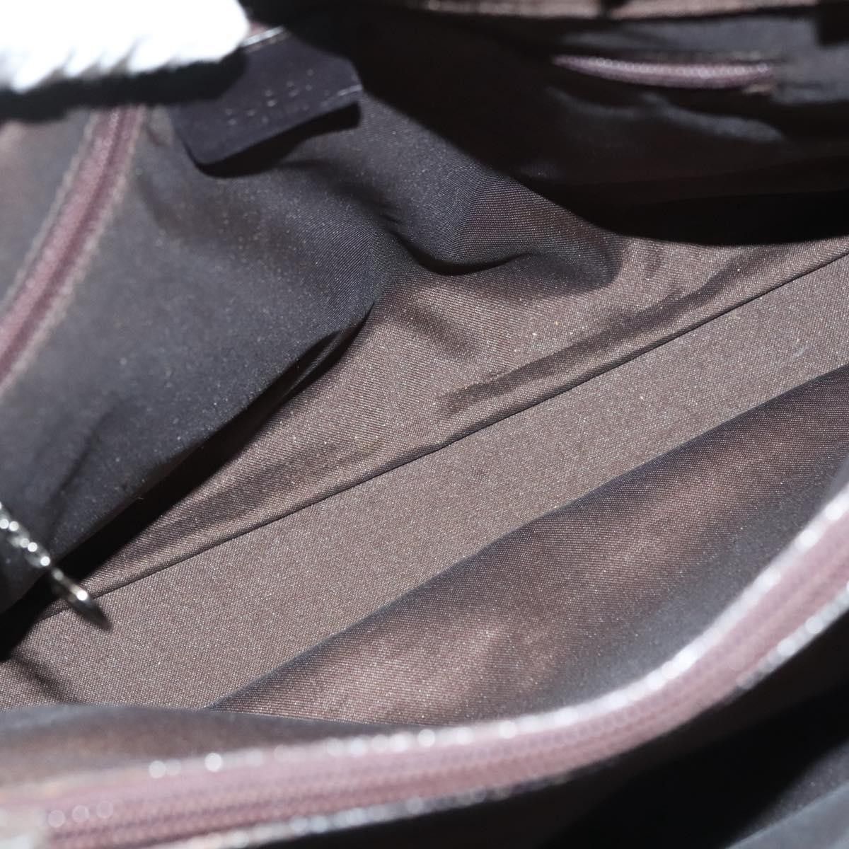 Gucci Gucci Vintage Bamboo Handle Tote GG Nylon Size ONE SIZE - 10 Thumbnail