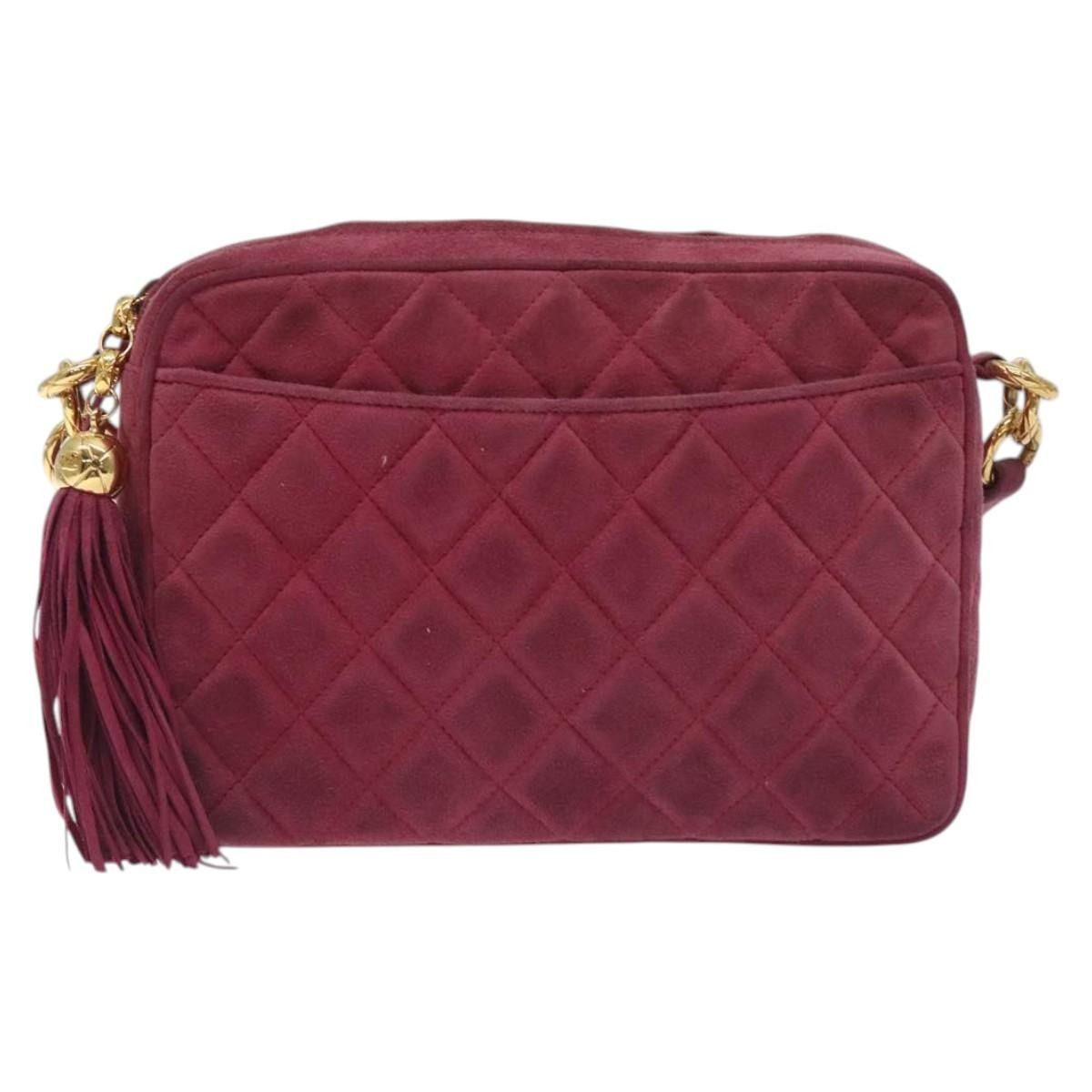 Chanel Chanel Vintage Camera bag Suede Size ONE SIZE - 18 Thumbnail