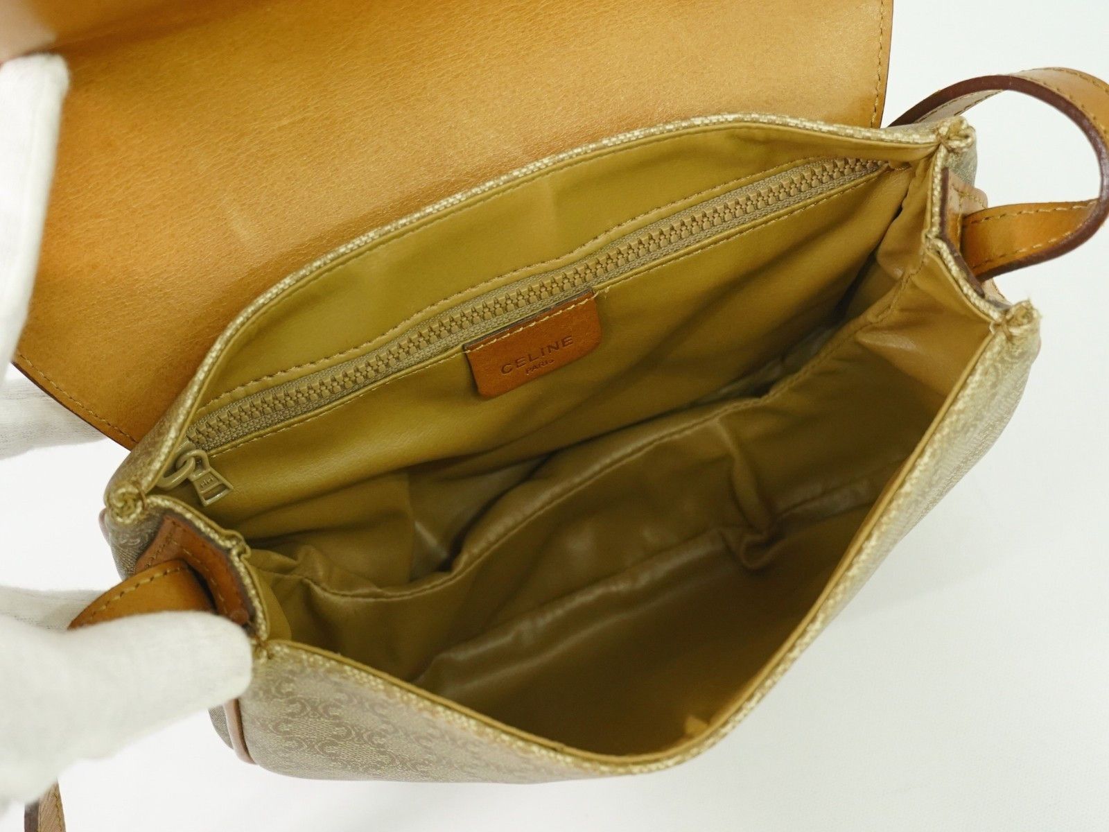 Celine Celine Macadam Shoulder Bag PVC Leather Size ONE SIZE - 3 Thumbnail