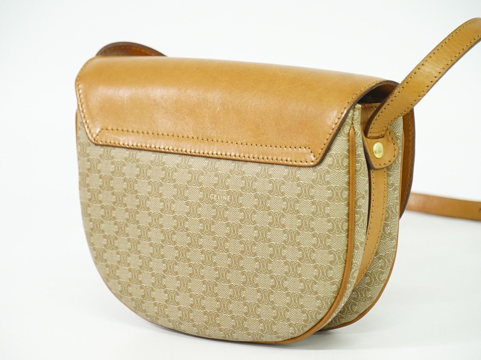 Celine Celine Macadam Shoulder Bag PVC Leather Size ONE SIZE - 2 Thumbnail