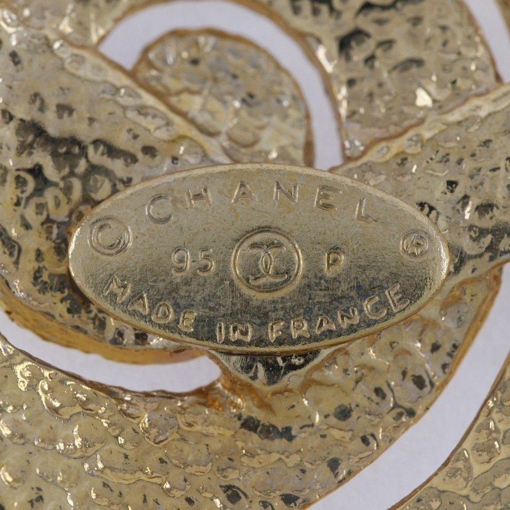 Chanel Chanel Vintage CC Heart Brooch Metal Size ONE SIZE - 6 Thumbnail