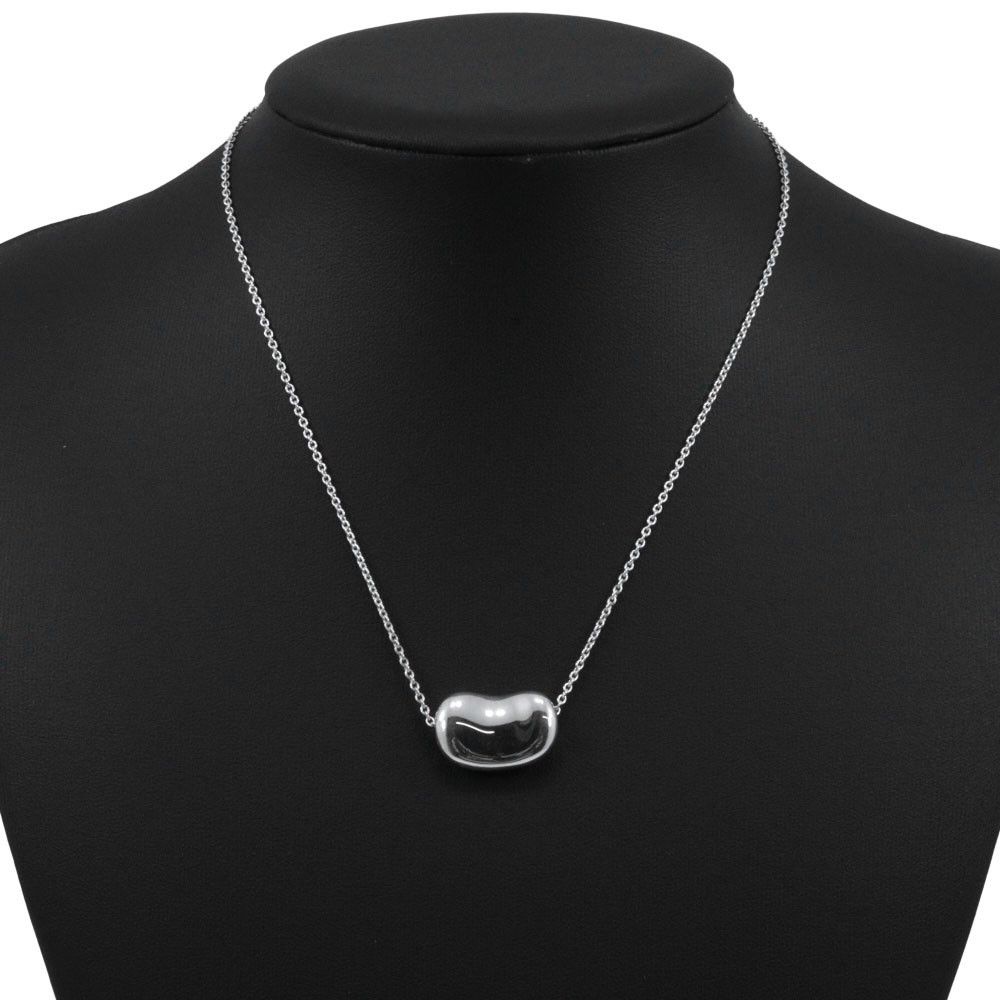 Tiffany & Co. Tiffany & Co. Elsa Peretti Bean Pendant Necklace Sterling Silver Size ONE SIZE - 10 Thumbnail