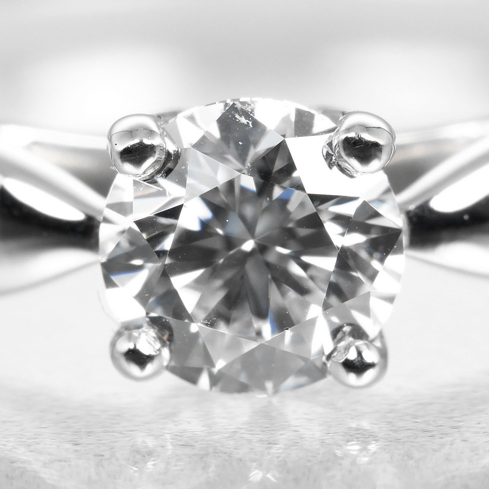 Tiffany & Co. Tiffany & Co. Harmony Solitaire Ring Platinum with RBC Diamond I/VS1 Size ONE SIZE - 3 Thumbnail