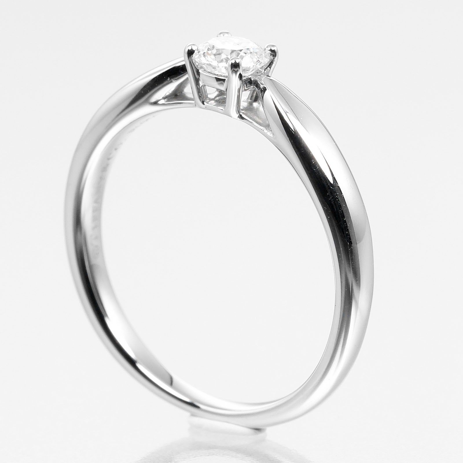 Tiffany & Co. Tiffany & Co. Harmony Solitaire Ring Platinum with RBC Diamond I/VS1 Size ONE SIZE - 2 Thumbnail