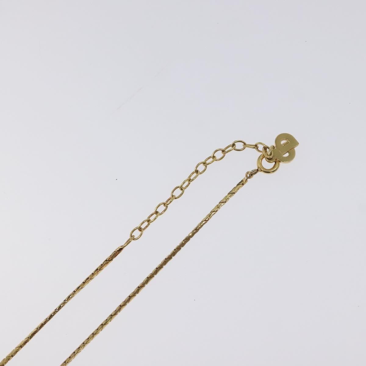 Dior Christian Dior CD Round Pendant Necklace Metal Size ONE SIZE - 9 Thumbnail