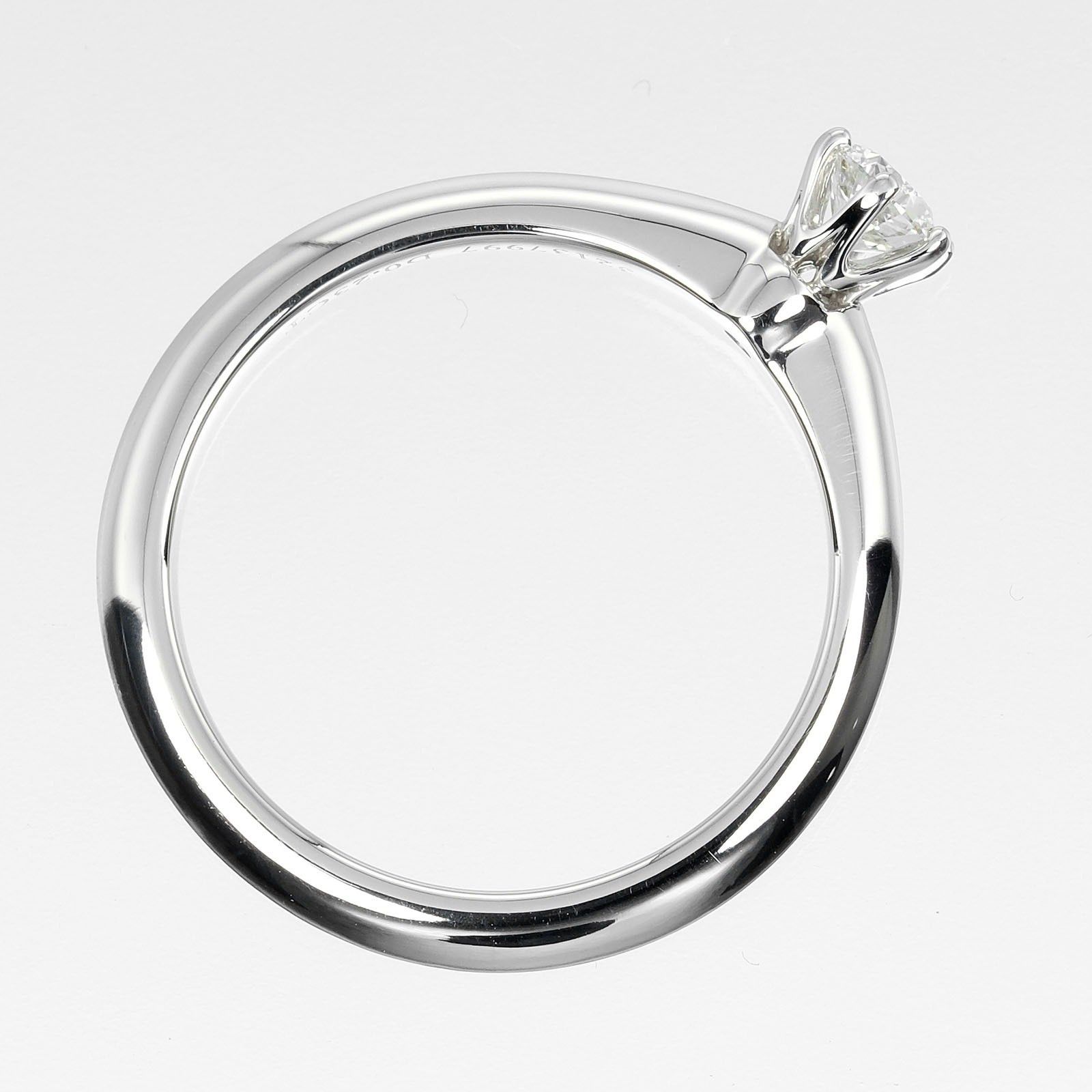 Tiffany & Co. Tiffany & Co. Tiffany Setting Solitaire Ring Platinum with RBC Diamond Size ONE SIZE - 4 Thumbnail