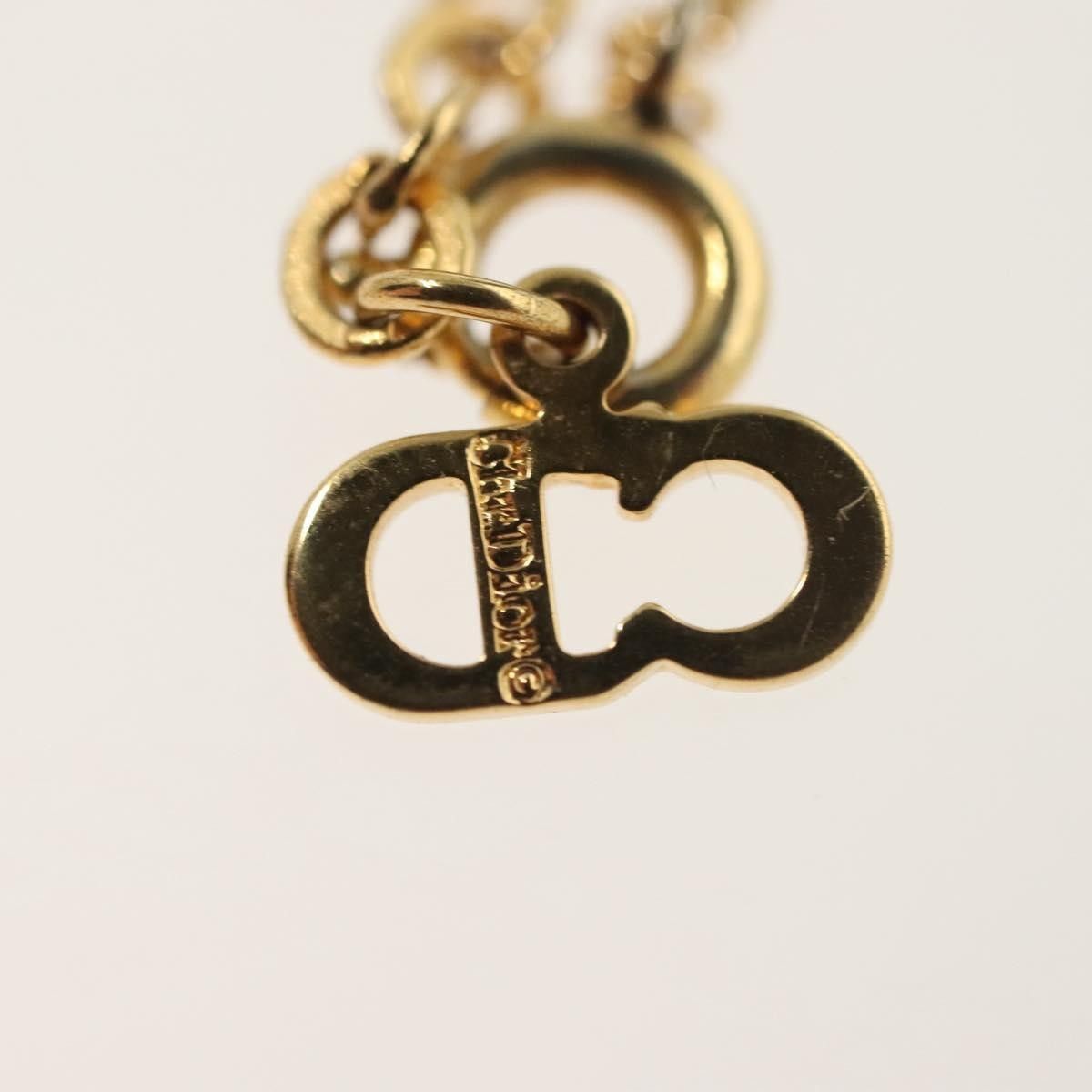 Dior Christian Dior CD Pendant Necklace Gold-plated Size ONE SIZE - 7 Thumbnail
