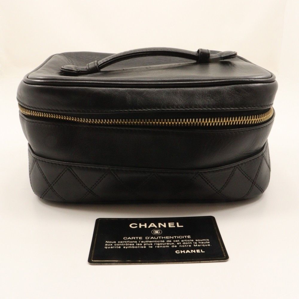 Chanel Chanel Vintage Cosmetic Case Lambskin Size ONE SIZE - 9 Thumbnail