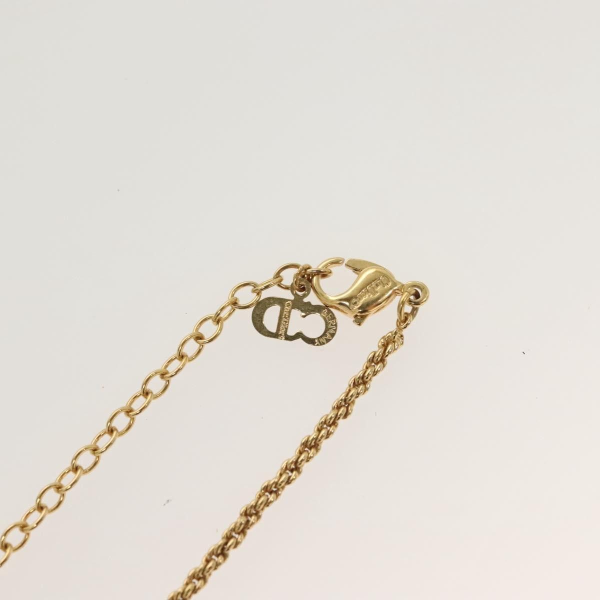 Dior Christian Dior CD Pendant Necklace Gold-plated Size ONE SIZE - 7 Thumbnail