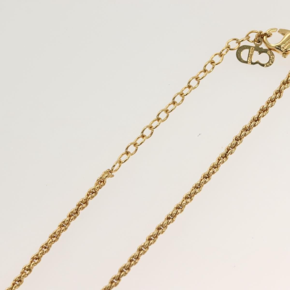 Dior Christian Dior CD Pendant Necklace Gold-plated Size ONE SIZE - 16 Thumbnail