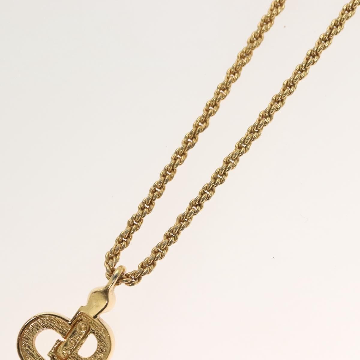 Dior Christian Dior CD Pendant Necklace Gold-plated Size ONE SIZE - 13 Thumbnail