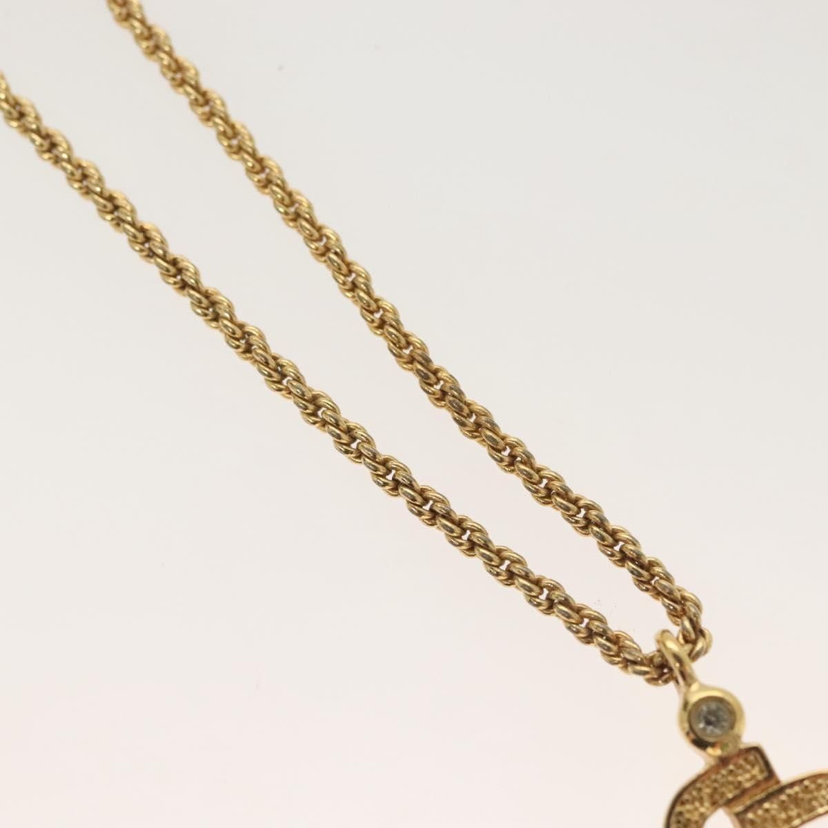 Dior Christian Dior CD Pendant Necklace Gold-plated Size ONE SIZE - 5 Thumbnail