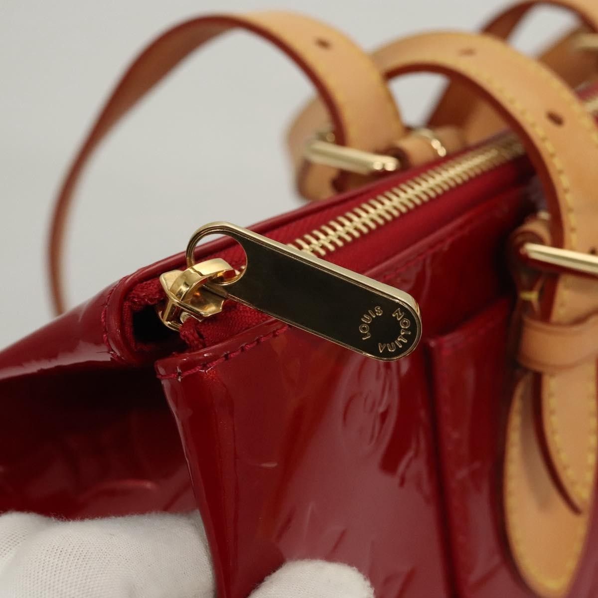 Louis Vuitton Louis Vuitton Rosewood Avenue Handbag Monogram Vernis Size ONE SIZE - 13 Thumbnail