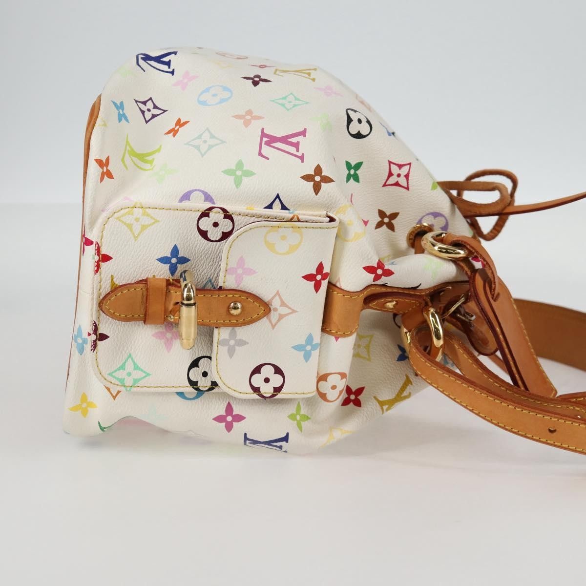 Louis Vuitton Louis Vuitton Petit Noe Handbag Monogram Multicolor Size ONE SIZE - 4 Thumbnail