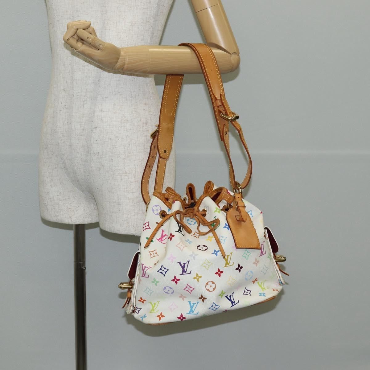 Louis Vuitton Louis Vuitton Petit Noe Handbag Monogram Multicolor Size ONE SIZE - 15 Thumbnail