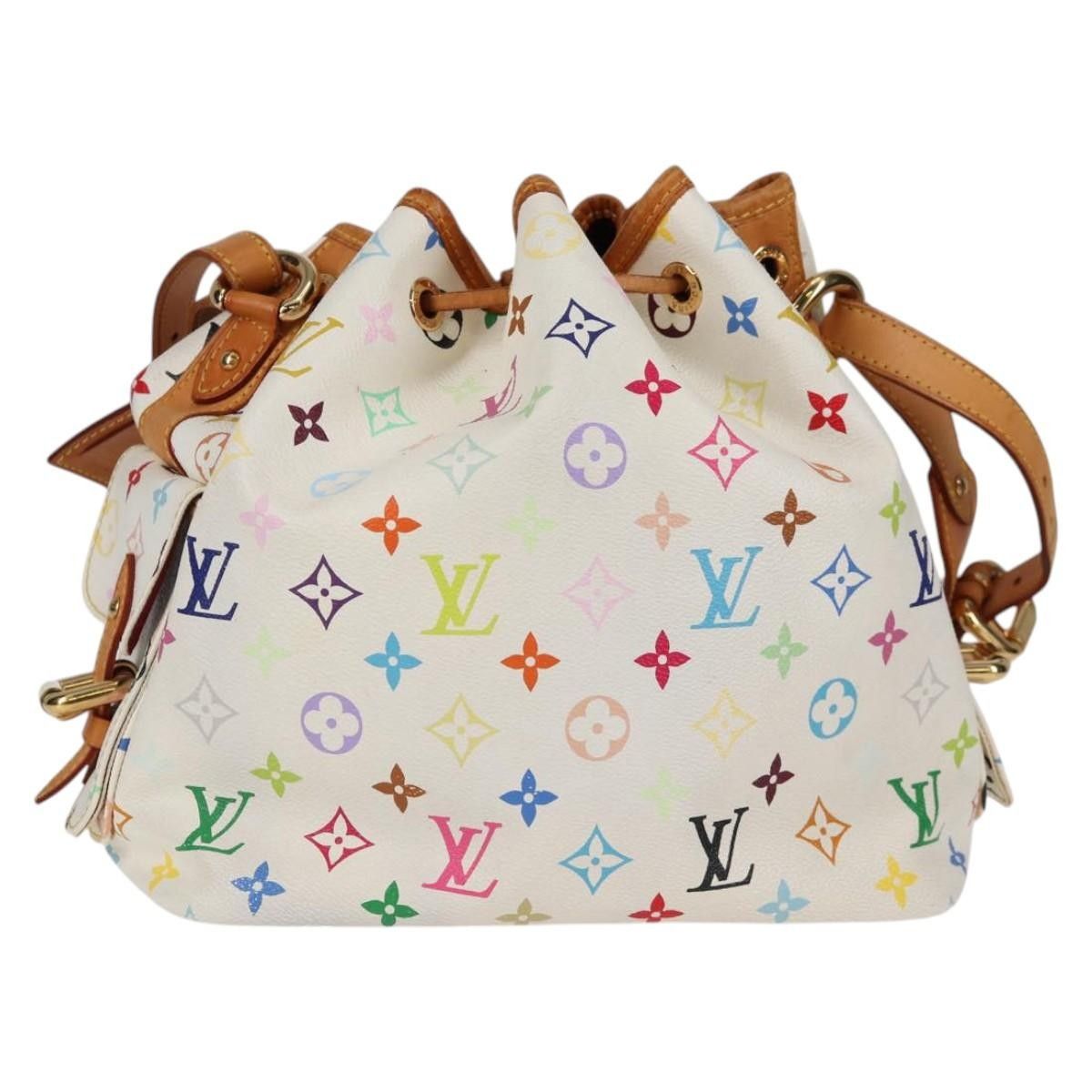 Louis Vuitton Louis Vuitton Petit Noe Handbag Monogram Multicolor Size ONE SIZE - 2 Thumbnail