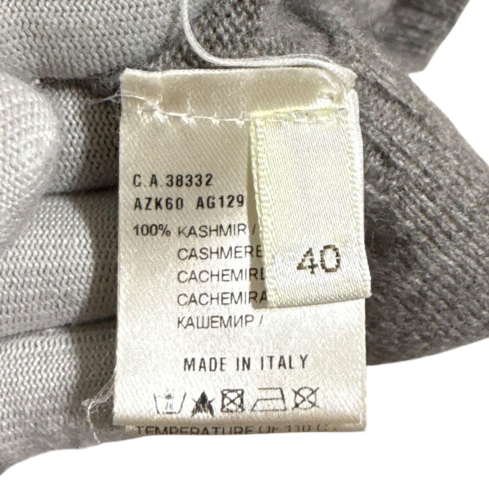 Other Other Agnona White Cashmere Crewneck Knit Natural Material Tops DUTY FREE for USA Size ONE SIZE - 4 Thumbnail