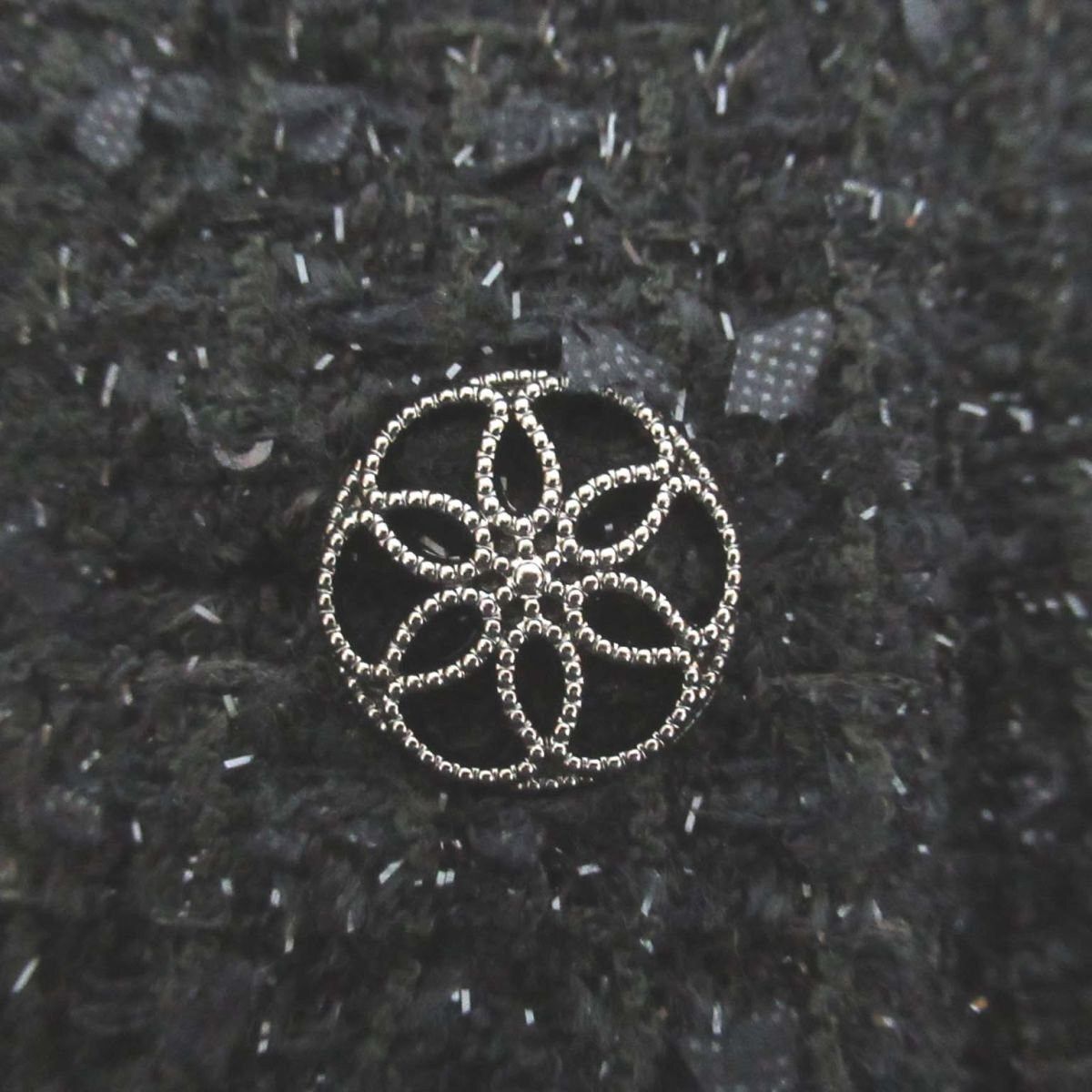 Other Other Ignes Single-Breasted Tweed Coat Others Outerwear DUTY FREE for USA Size ONE SIZE - 5 Thumbnail