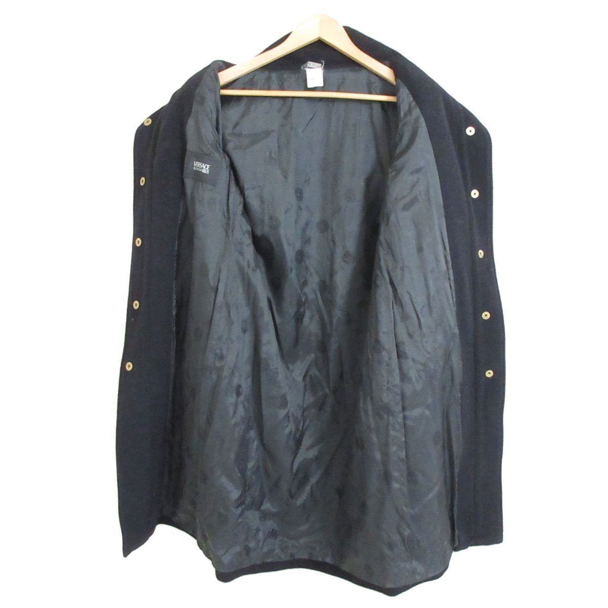 Versace Versace Versace Classic Angora Blend Long Coat Others Outerwear DUTY FREE for USA Size ONE SIZE - 3 Thumbnail