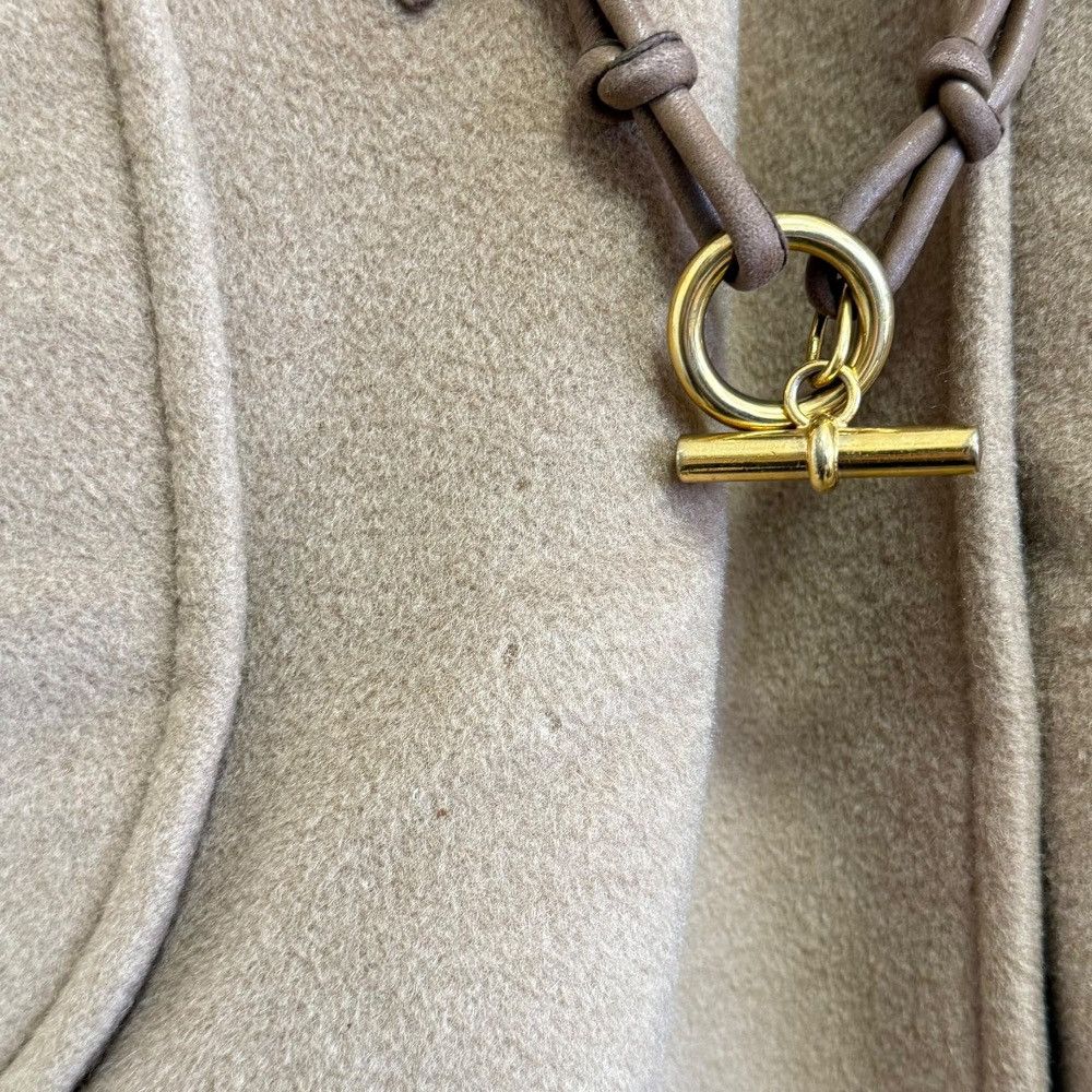 Hermes Hermes Hermes Grenan Duffle Coat Camel Natural Material Outerwear DUTY FREE for USA Size ONE SIZE - 10 Thumbnail